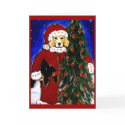 Golden Retriever Christmas Card