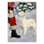 Golden Retriever Christmas Gifts Greeting Cards