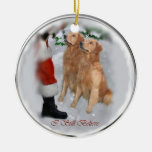 Golden Retriever Christmas Gifts Ornament