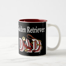 Golden Retriever Dad Gifts Coffee Mug