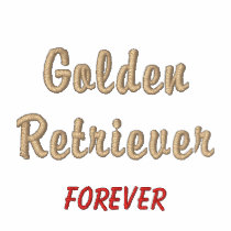 Golden Retriever Forever - Embroidered Shirt