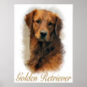 Golden Retriever Gifts Art Print