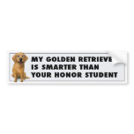 Golden Retriever Honour bumper stickers