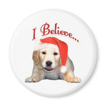 Golden Retriever I Believe - Magnet