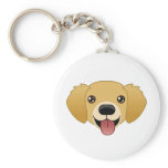 Golden Retriever Keychain