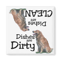 Golden Retriever Lovers Dishwasher Magnet