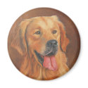 Golden Retriever Magnet