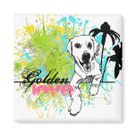 Golden Retriever magnets