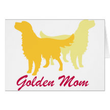 Golden Retriever Mum Card