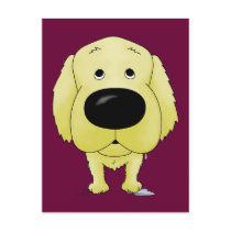 Golden Retriever Postcard