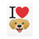 Golden Retriever Postcard