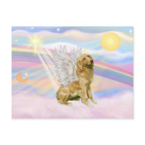 Golden Retriever Postcard