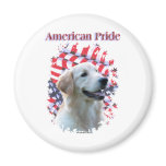 Golden Retriever Pride - Magnet