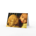 Golden Retriever Puppy Dog Photograph cards