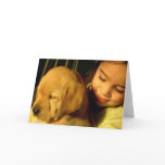 Golden Retriever Puppy Dog Photograph cards