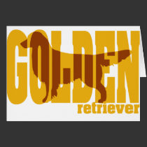 Golden Retriever Silhouette, Golden cards