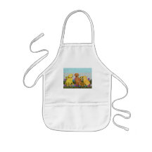 Golden Retriever Sunshine Toddler Apron