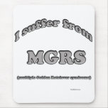 Golden Retriever Syndrome mousepads