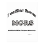 Golden Retriever Syndrome Postcard