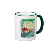 Golden Retriever Tiki Bar Mugs