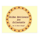 Golden Retrievers Are Collectable Post Card