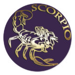 GOLDEN SCORPIO stickers