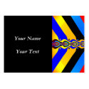 Golden Shield business cards