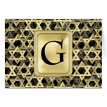 Golden Star Of David Card