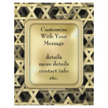 Golden Star Of David flyers