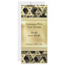 Golden Star Of David Customized Rack Card