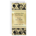 Golden Star Of David rack cards