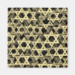Golden Star Of David Refrigerator Magnets