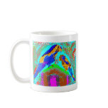 Golden Stripe - Mummy n Baby Parrot mugs