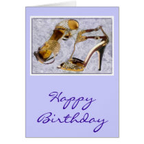Golden Studded Stilettos