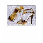 Golden Studded Stilettos t-shirts