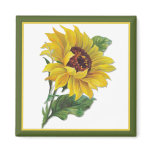 Golden Sunflower magnets