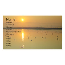 Golden Sunrise Business Card