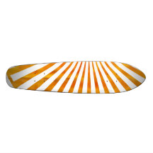 Golden Sunshine Sunset Skateboard Deck