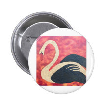 Golden Swan Pin