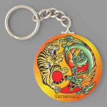 Golden Tao Battle keychains