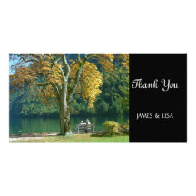 Golden Tree Retirement Photo Greeting Card