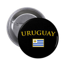 Golden Uruguay Pin