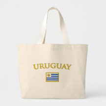 Golden Uruguay Tote Bag