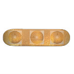 Golden Wheel Balance Custom Skate Board