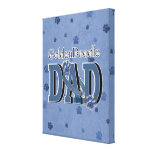 GoldenDoodle DAD Canvas Print