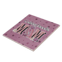 GoldenDoodle MOM Ceramic Tiles