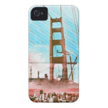 GoldengateBridge SanFrancisco Iconic Panel of Life iPhone 4 Cover