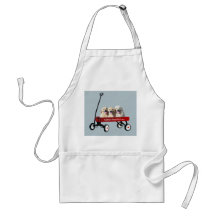 Goldens In Wagon Apron