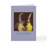 goldfinch anniversary card