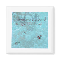 Goldfish Bowl Refrigerator Magnet